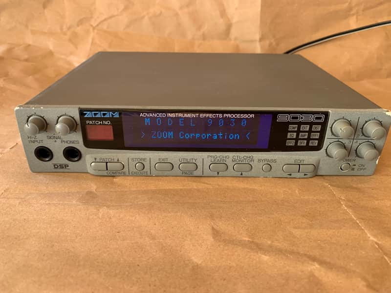 Zoom 9030 Advanced Instrument Effects Processor 90s VGC | Reverb