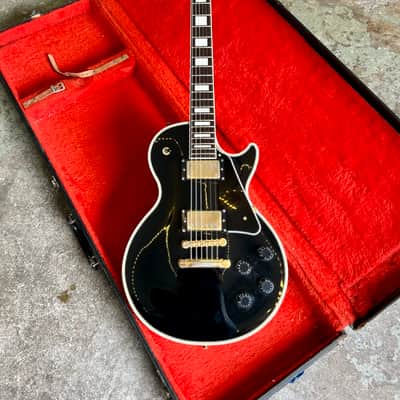 LL Cool Z Dignity 2012 - Black beauty Les paul Singlecut custom MIJ Japan fujigen AK image 4
