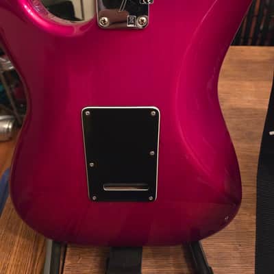 Fender  Stratocaster Mexican limited edition Red HSS image 8