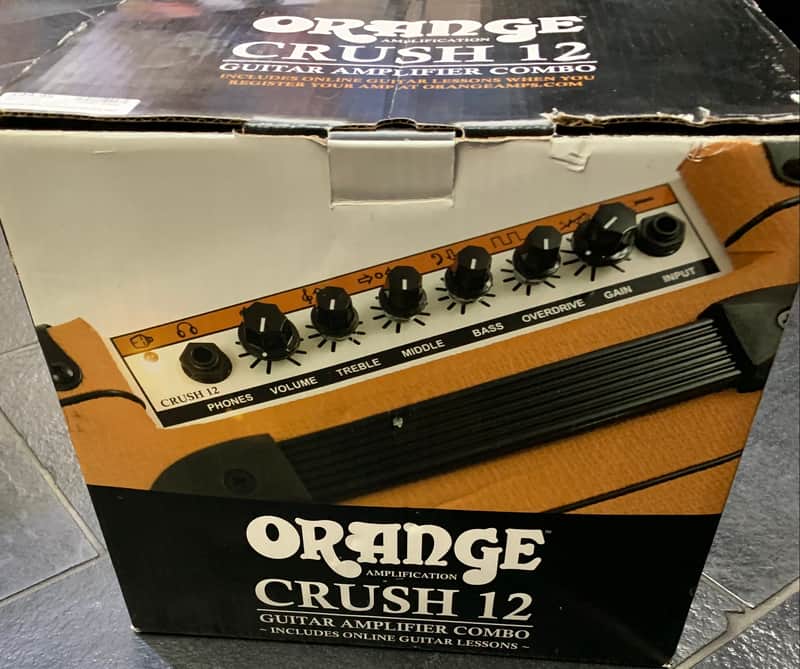 Orange Crush 12 12-Watt 1x6" Guitar Combo 2015 - Present - Orange image 1