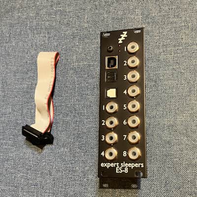 Expert Sleepers ES-8 USB Audio Interface Eurorack Synth Module - Present - Black image 1