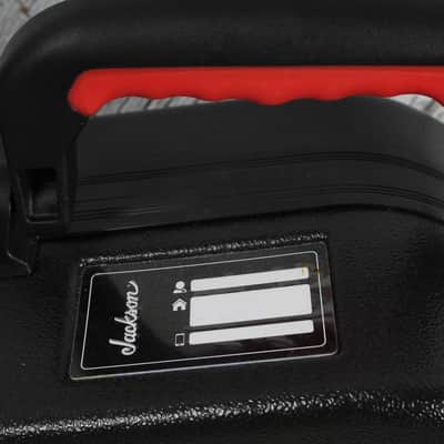 Jackson Monarkh 6 and 7 String Molded Hardshell Electric Guitar Case Black image 4