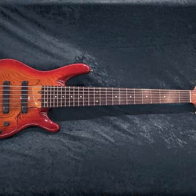 Yamaha TRB-6 6-strings Bass Cherry Burst image 1