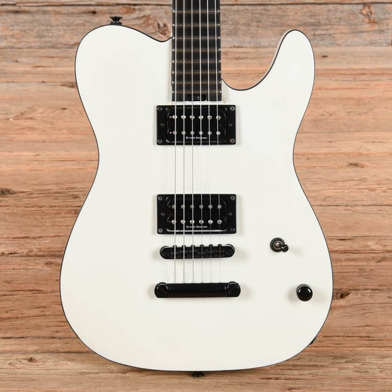 Charvel Joe Duplantier Signature Pro-Mod San Dimas Style 2HH Satin White 2017 image 1