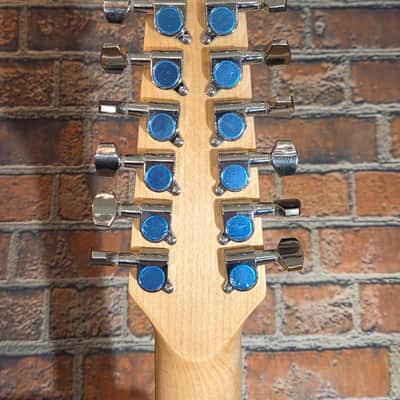 Cozart 12-String S-Style Guitar Natural New Strings Set Up image 14