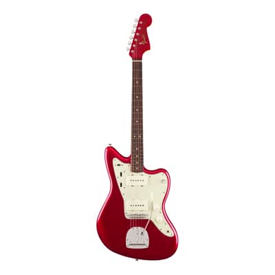 Fender Vintera III Mid '60s Jazzmaster SS Rosewood Fingerboard with Deluxe Gig Bag (Candy Apple Red) image 1