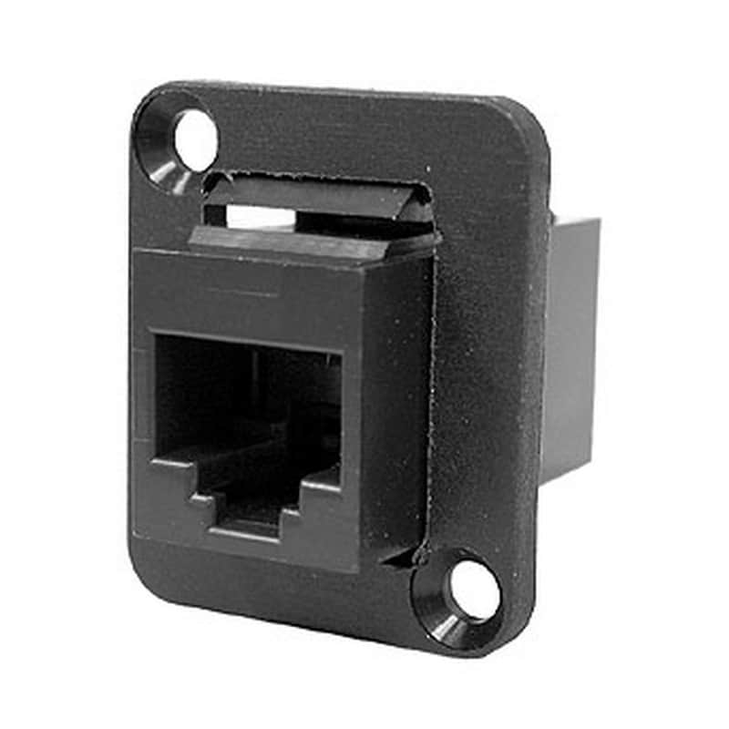 Ace Backstage Co. C-25116 CONNECTRIX ADP RJ45 CAT5 Feed Through Connector image 1