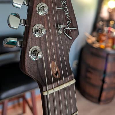 Fender Semi Hollow Stratocaster 2019 - AAA flame ice tea image 6