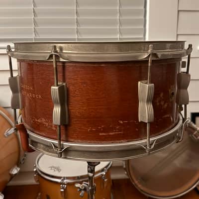 WFL / Ludwig 6.5x14 (8-Lug) Auditorium Snare Drum - Mahogany Lacquer image 3