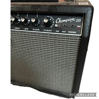 Fender Champion 20 20-Watt 1x8" Guitar Practice Amp 2013 - 2024 - Black image 2