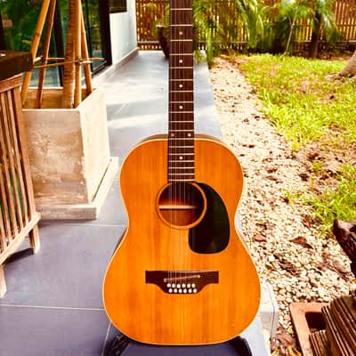 Gibson LG-12 1970 - Natural 12-String Vintage Acoustic Guitar image 1