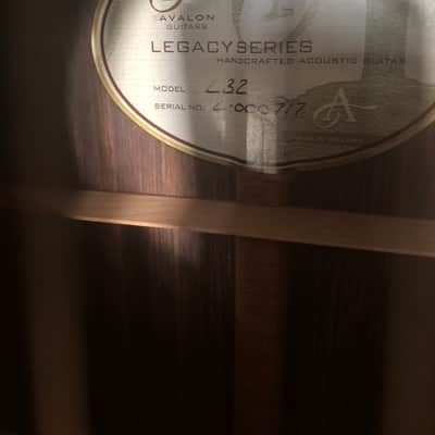 Avalon / Lowden L-32 Legacy Vintage Acoustic 1995 Gorgeous Mahogany Neck Real Martin Beater image 14