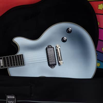 Epiphone Jared James Nichols "Blues Power" Les Paul Custom Electric Guitar - Aged Pelham Blue image 10