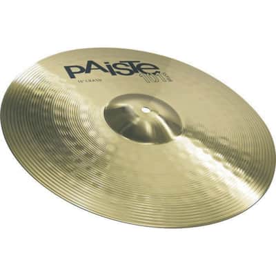 Paiste 101 Brass Cymbal Set Universal 14" HiHat, 16" Crash, 20" Ride - Cymbal Set image 2