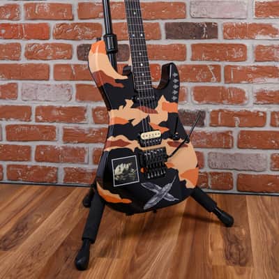 ESP Signature Series George Lynch Desert Eagle Black with Desert Eagle Graphic 2024 w/OHSC image 3