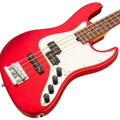 Sadowsky MetroExpress 21-Fret Hybrid P/J Bass, Morado Fingerboard, 4-String - Solid Candy Apple Red Metallic High Polish image 1