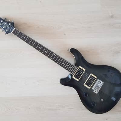 Harley Benton CST 24 Black Flame Left Handed image 1