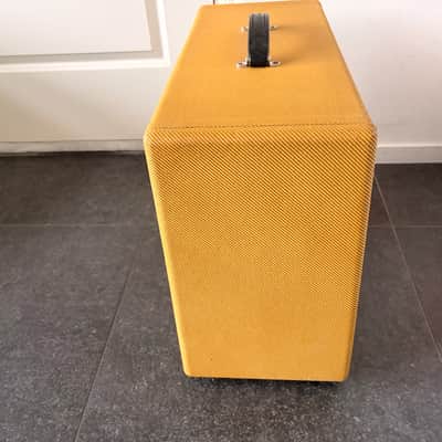 Marble Tweed Speaker cabinet with 2 x 10" Weber Alnico 2023 - tweed with nitro lacquer (vintage style) image 4