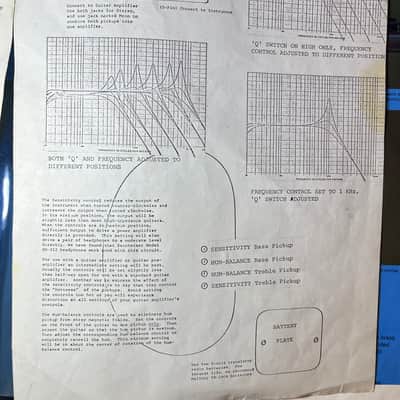 1978 Alembic Series 1 Long Scale Bass signed by Stanley Clarke, w/ original build sheet -folder-case image 19