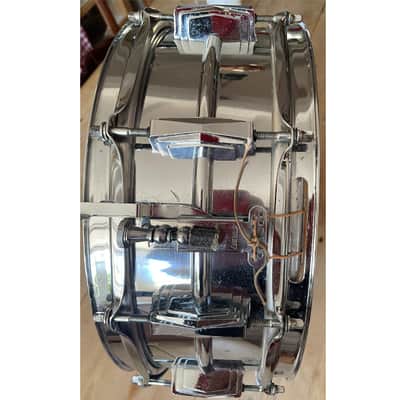 Ludwig LM400 Supraphonic 5x14 1966 Vintage Snare Drum image 3