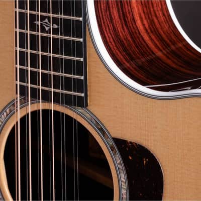 Taylor 454ce 12-String Acoustic-Electric Guitar Natural image 7