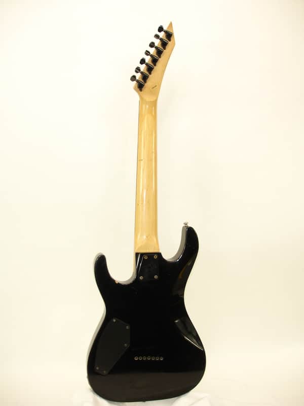 ESP LTD M-107 7-String Electric Guitar - Black | Reverb