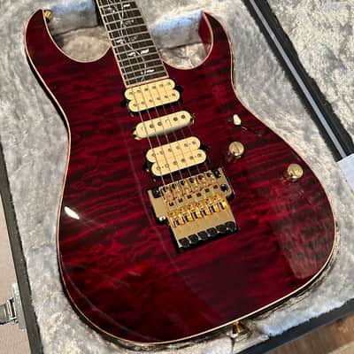 Ibanez R4442A14B1 J Custom 2020 Deep Coral Red | Reverb