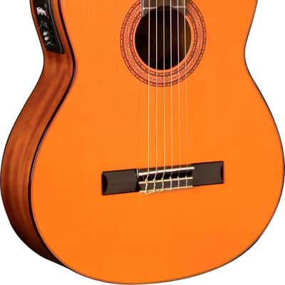 Washburn C5CE Acoustic-Electric Classical Guitar, Spruce Top image 1