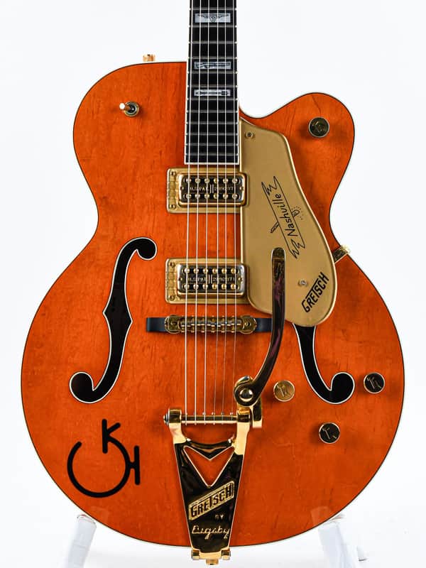 Gretsch 6120W Nashville G-brand Orange 1991 | Reverb