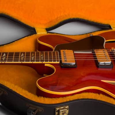 Gibson Trini Lopez Standard Semi-Hollow Body Electric Guitar (1966), ser. #401222, original black tolex hard shell case. image 15