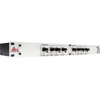 dbx 223xs XLR Stereo 2-Way/Mono 3-Way Crossover - Silver image 1
