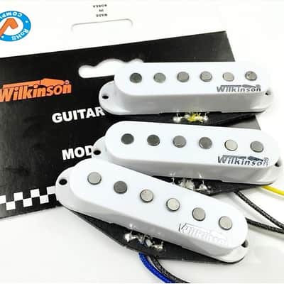 Wilkinson Premium 60's WVS Alnico V Single Coil Guitar Pickups Set for Stratocaster image 4