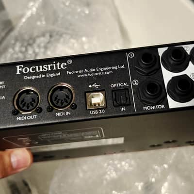 Focusrite Scarlett 18i6 USB 2.0 Audio Interface 2011 - 2016 - Red image 2