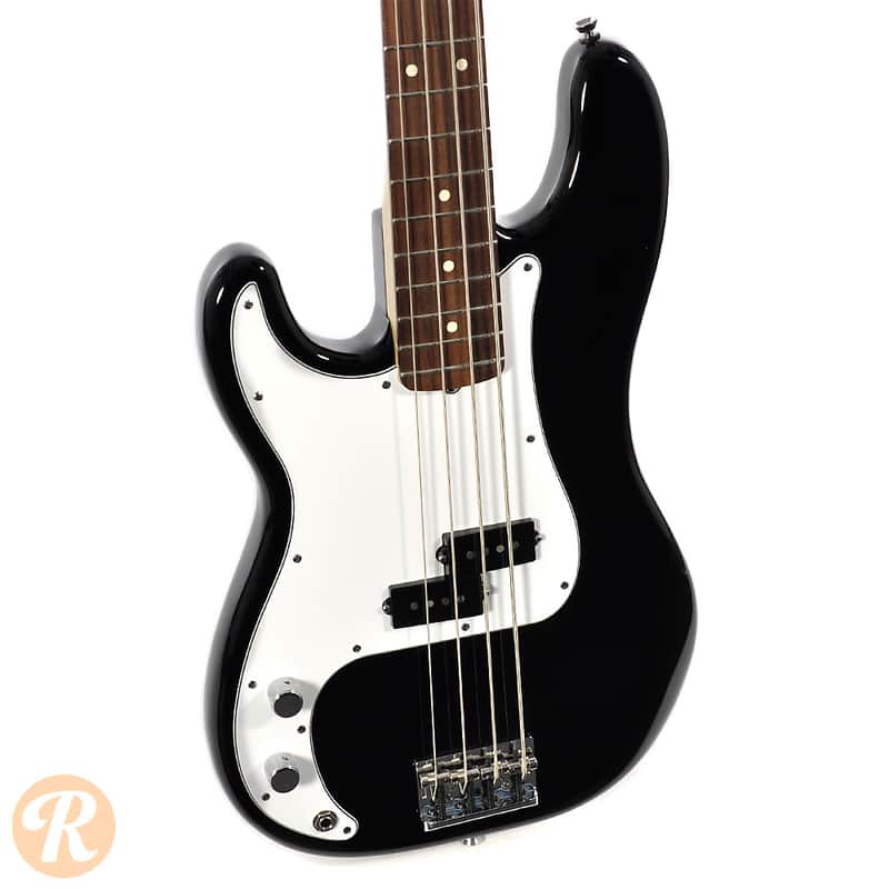 Fender American Standard Precision Bass Left-Handed Black 2011 image 2