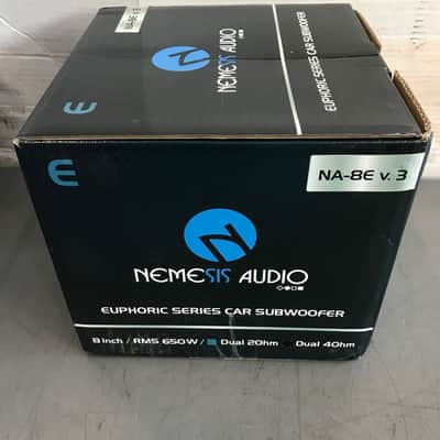 Nemesis Audio NA-8E v.3 Euphoric Series 8" 650W RMS Car Subwoofer Bass Speaker image 9