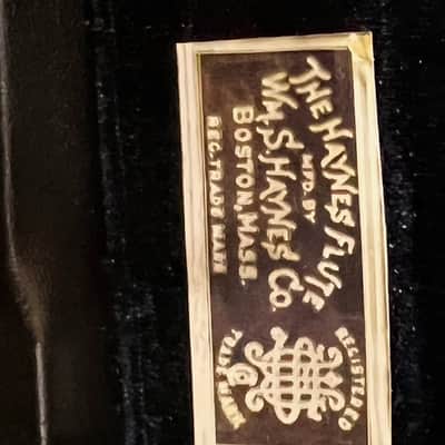 WILLIAM S. HAYNES Db PICCOLO 1923 - STERLING SILVER image 23