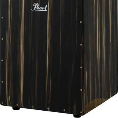 Pearl Boom Box Cajon, #635 Artisan Zebra Wood image 3
