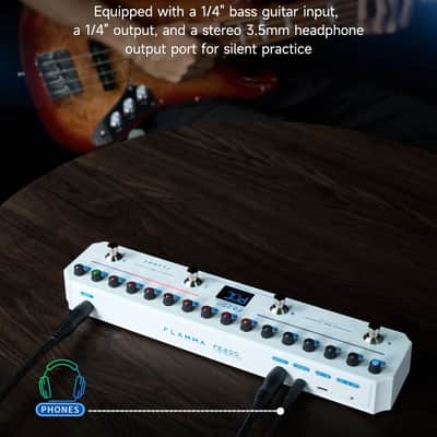 Flamma FB-200, Bass Guitar Multi-Effects Processor, Amp Modeling image 6