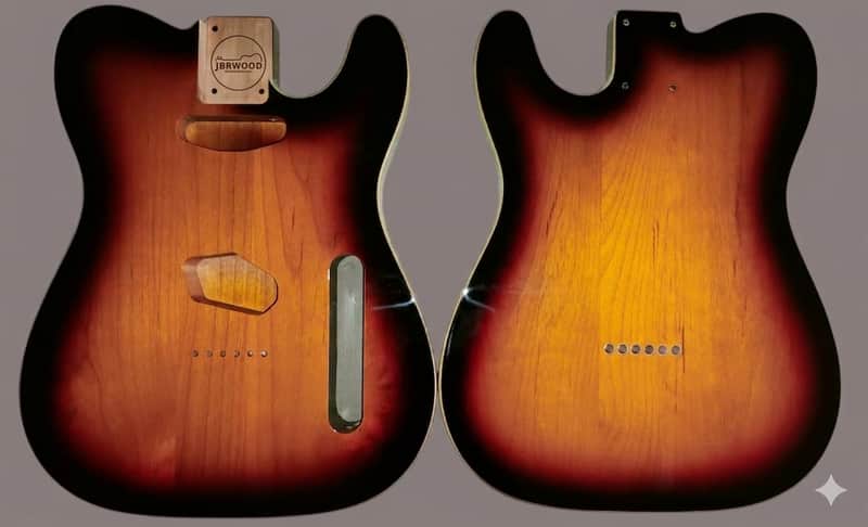 TELECASTER BODY 3 TONE SUNBURST GLOSS image 1