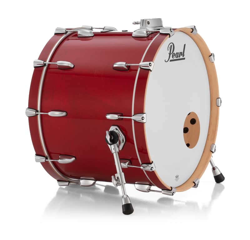 Pearl PMX Professional Maple Series 22x18" Sequoia Red Lacquer #110 Bass Kick Drum w/ BB3 Mount | NEW | Authorized Dealer image 1