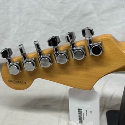 Fender American Deluxe Fat Stratocaster HSS Guitar with Case 2000 - Black / Rosewood fingerboard image 8