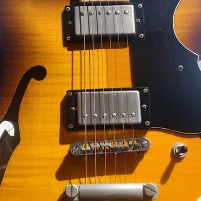 Hofner Contemporary Series Verythin with Rosewood Fretboard 2006 - 2007 - Natural image 5