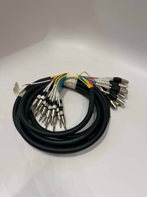 Seismic Audio 20ft 16 channel TRS male to XLR male snake (20 feet) #1 image 1