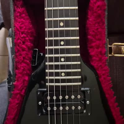 Gibson Flying V I with Kahler Vibrato and Offset Knobs 1981-1988  Ebony image 9