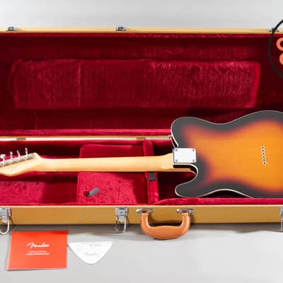 2025 Fender Japan MIJ Heritage 60s Telecaster Custom Sunburst Nitro Double Bound Tweed HSC image 6