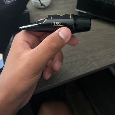 Selmer S402C1 Paris S80 Series Alto Sax Mouthpiece - C* 2010s - Black image 8