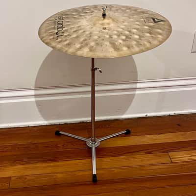Premier Flush Base Cymbal Stand 50s/60s - Chrome - Flat Base image 2
