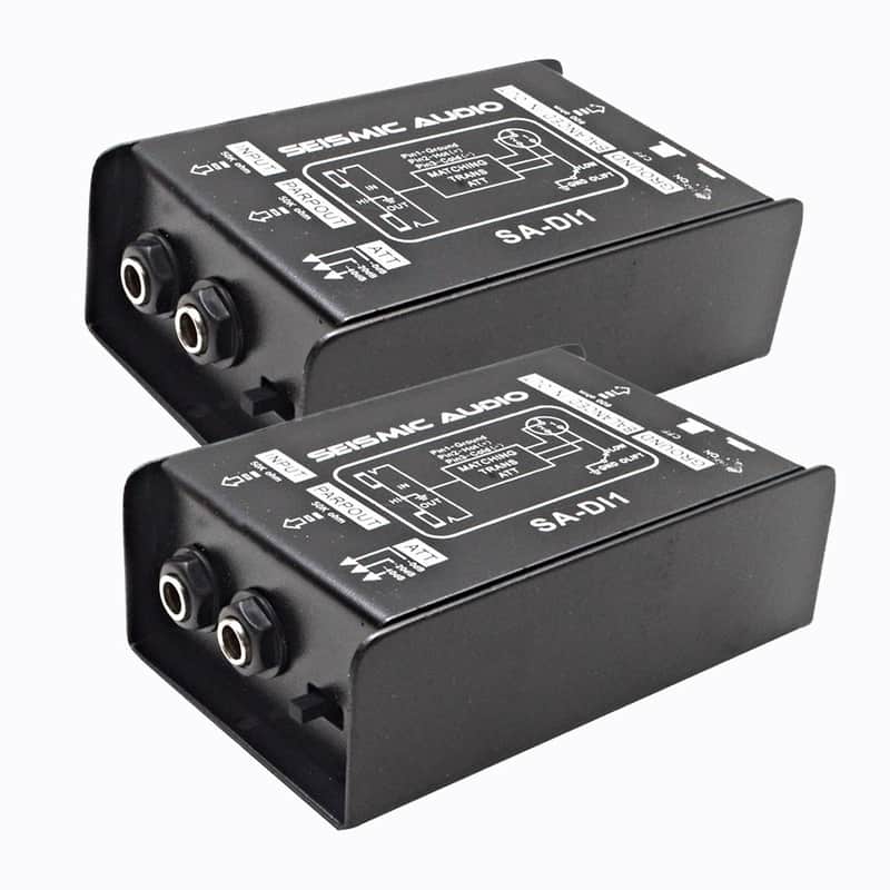 Two Passive Direct Box w/ Ground Left-Attenuator Switch image 1