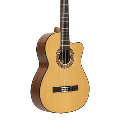 Angel Lopez Graciano Cutaway Electric Classical Guitar - Cedar - GRACIANO CM-CE image 1