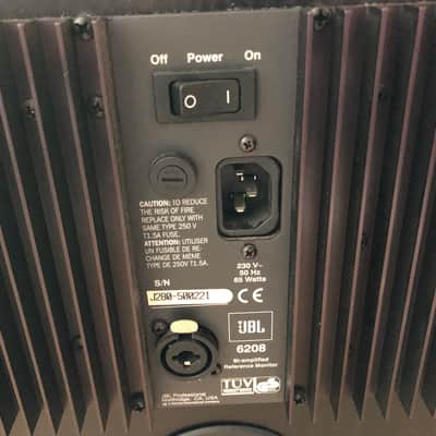 JBL 6208 Bi-Amplified Active Studio Monitor (Pair / Warranty) image 4